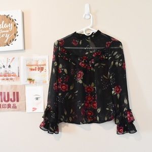 Classy Floral Top